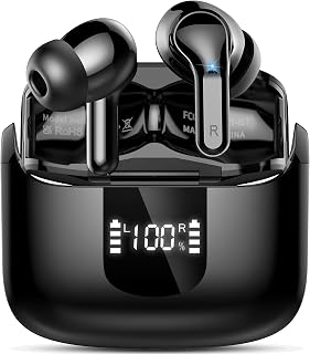 Auriculares Inalámbricos Bluetooth, Auriculare Bluetooth 5.4 HiFi Estéreo