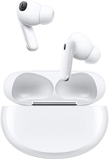 Enco X2- Auriculares inalámbricos, Bluetooth 5.2, Cancelación de Ruido, Carga inalámbrica, Batería de Gran Capacidad, IP54, Blanco