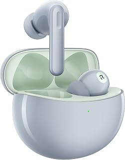 Oppo Enco Air2 Pro- Auriculares inalámbricos, Bluetooth 5.2, Cancelación de Ruido, Carga rápida, Batería de Gran Capacidad, Gris